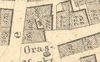 Ausschnitt aus dem Primärkataster von 1827. Die spätere Nr. 21 mit der PKN 467 ist in der linken Bildmitte erkennbar (StadtA SHA S13/0583)