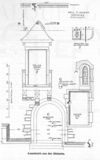 Skizzen von Details der Südwand. Aus: Eduard Krüger: Der Johanniter-Orden in Schwäbisch Hall. Die Baugeschichte, in: Haalquell 19 (1967), S. 2