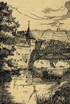 Druck nach Zeichnung von O. Elsässer in: Theodor Groh, Christian Kolb: Die frühere Reichsstadt Schwäbisch Hall. Ein Rundgang durch die Stadt, Schwäbisch Hall o.J., um 1900, S. 10