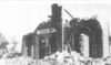 Die Ruinen des am 23. Februar 1945 zerstörten Bahnhofsgebäudes. Undat. Foto, Slg. Michael S. Koziol  (StadtA Schwäb. Hall FS 50844)