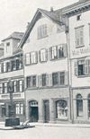 Ausschnitt aus einer Postkarte vor 1910 (StadtA SHA PK 03864)