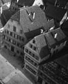 Blick vom Turm der Michaelskirche. Undat., um 1928-1934. Fotograf unbekannt (StadtA Schwäb. Hall DIG 05815, Original: Ivo Lavetti / www.nostalgus.de, alle Rechte vorbehalten)