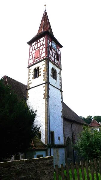 Ansicht aus Nordosten, August 2007. Foto: Dietmar Hencke (StadtA Schwäb. Hall DIG 04794)