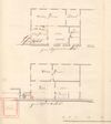 Grundrisse des „obern Stoks“ und „IIten  Stoks“, 1864 (StadtA Schwäb. Hall 27/0333)