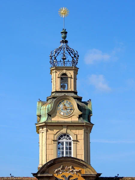 Rathausturm, März 2017. Foto: Daniel Stihler (StadtA Schwäb. Hall DIG 10004)