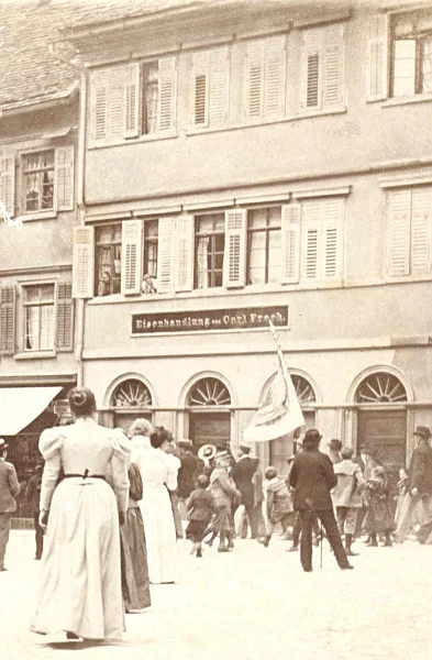 Weiteres Bild um 1900 (StadtA SHA FS 08606)