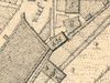 Ausschnitt aus dem Primärkataster  von 1827.  Der Turm hat die Nummer 878 (StadtA Schwäb. Hall S13/0583)