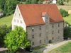 Blick aus Richtung Süden vom Wehrgang der Comburg aus, Juni 2014. Foto: Daniel Stihler (StadtA SHA DIG 05358)