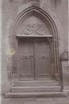Foto des Portals um 1900 (StadtA Schwäb. Hall FS 45216)