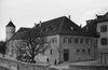 Blick von der Henkersbrücke aus. Undat., um 1928-1934. Fotograf unbekannt (StadtA Schwäb. Hall DIG 05746, Original: Ivo Lavetti / www.nostalgus.de, alle Rechte vorbehalten)