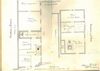 1878 wurde im Zusammenhang mit einer Streitigkeit zwischen den beiden Hauseigentümern Lisette Aspacher und Georg Schulz  ein Teilungsplan mit Grundrissen des Erdgeschosses und des 2. Stocks angefertigt (StadtA SHA 19/511 Beil. 49)