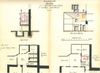 Plan zum Neubau von Aborten im Hinterhof, 1892 (Baurechtsamt Schwäb. Hall, Bauakten Am Markt 11)