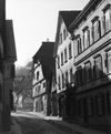 Undatiertes Foto um 1933, das Haus ist rechts zu erkennen. Fotograf unbekannt (StadtA Schwäb. Hall DIG 05926, Original: Ivo Lavetti / www.nostalgus.de, alle Rechte vorbehalten)
