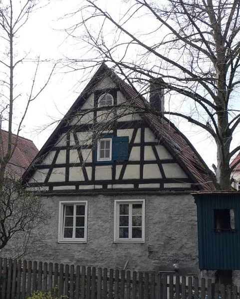 Vom Langen Graben aus, Bild von 2007. Foto: Dietmar Hencke (StadtA SHA Server Häuserlexikon)