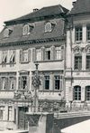 Foto von 1938. Fotograf unbekannt (Stadt Schwäbisch Hall, Baurechtsamt, Bauakten Am Markt 10)