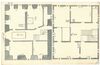 Grundrisse des Pfarrhauses aus dem Pfarrbericht der katholischen Pfarrei Steinbach von 1824 (StadtA Schwäb. Hall Z01/A0034, Beil. 10)