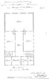 Plan des 2. Obergeschosses, 1855 (StadtA SHA Server Häuserlexikon)