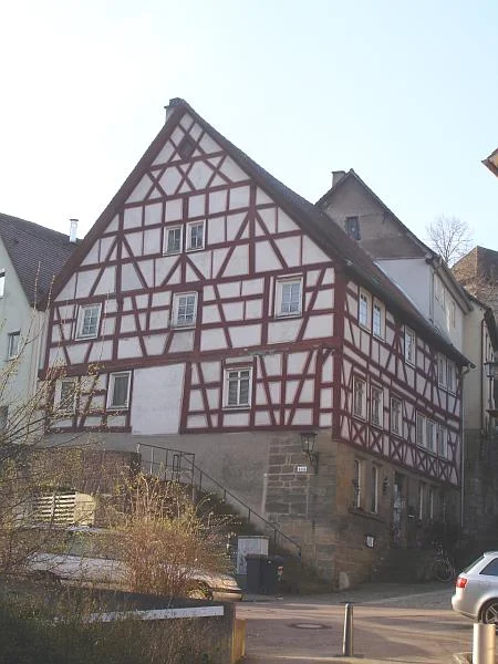 Bild von 2007, vor der Sanierung (StadtA Schwäb. Hall DIG 04289)