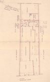 Grundriss zum Anschluss an die Kanalisation, 1956 (Baurechtsamt SHA, Bauakten Gelbinger Gasse 23)