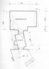 Grundriss des Kellers. Plan: Städtisches Hochbauamt SHA, 1997 (Baurechtsamt SHA, Bauakten)