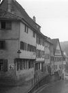 Blick vom „Neubau“ aus. Undat., um 1928-1934. Fotograf unbekannt (StadtA Schwäb. Hall DIG 05696, Original: Ivo Lavetti / www.nostalgus.de, alle Rechte vorbehalten)