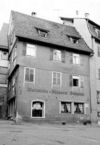 Bild des Hauses vor dem Umbau 1971. Foto: Hans Kubach (StadtA Schwäb. Hall FS 00566a)