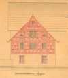 Wohnhaus-Anbau an die Ziegelei, 1877 (StadtA SHA 27/329)