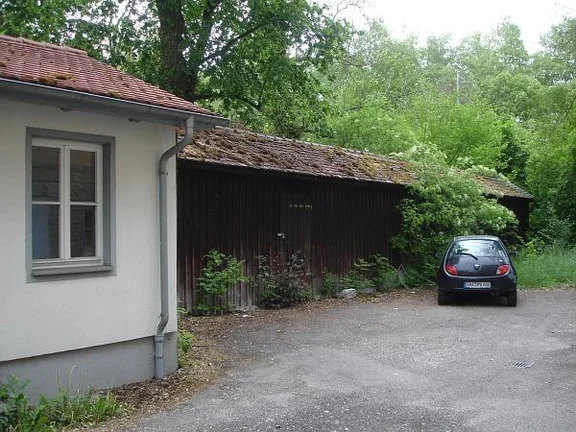 Frühere Kegelbahn, 2007 (StadtA SHA Server Häuserlexikon)