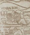 Ausschnitt aus einem angeblich um 1575 entstandenen Holzschnitt (StadtA Schwäb. Hall FS 10297)
