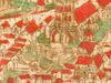 Ausschnitt aus einer kolorierten Federzeichnung der Stadt in einer Haller Chronik um 1600, die vermutlich erste bildliche Darstellung der Treppe (StadtA Schwäb. Hall 4/4, Bl. 2 Vs.)