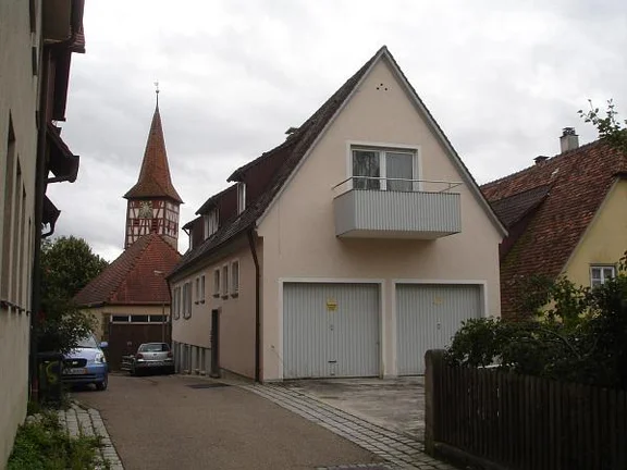 Nordansicht, August 2007. Foto: Daniel Stihler (StadtA SHA Server Häuserlexikon)