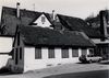 Bild des Anwesens Diemer (Klebstofffabrik) mit dem Haus Unterlimpurger Straße 41 vor dem Abbruch der meisten Nebengebäude, 1980. Foto: Baurechtsamt Schwäbisch Hall (StadtA SHA FS 12811)