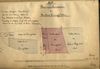 Plan über den teilweisen Verkauf des Hauses durch die Witwe Trumpf an den Taglöhner Schleicher, 1875 (StadtA Schwäb. Hall  19/1069, Nr, 69)