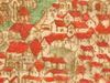 Ausschnitt aus einer Stadtansicht in der „Wetzel-Chronik“, kolorierte Federzeichnung um 1600. Das „Widmanhaus“ ist in der Bildmitte am dem zum Hafenmarkt gewandten Giebel zu erkennen, links davon liegt die Jakobskirche (StadtA SHA 4/4 Bl. 2)