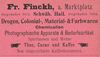 Anzeige von 1901 aus: W. Burkhardt (Bearb.): Adreß- und Geschäfts-Handbuch der Oberamtsstadt Schwäbisch Hall, Schwäbisch Hall 1901, Inseratenanhang, S. 16 (StadtA Schwäb. Hall Bibl. 2947)