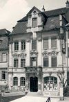 Foto von 1938. Foto: Baurechtsamt (Stadt Schwäbisch Hall, Baurechtsamt, Bauakten Am Markt 10)