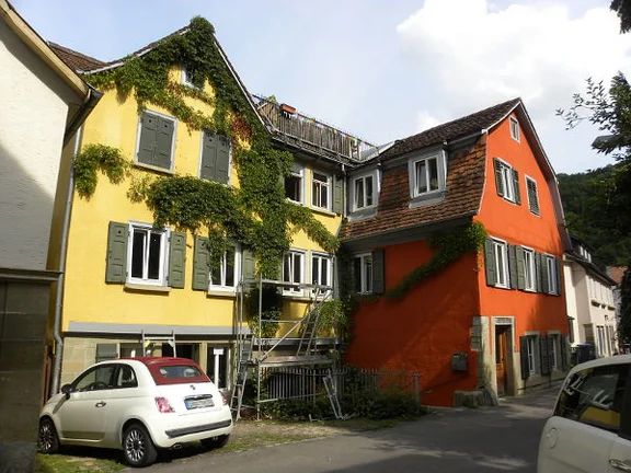 Gesamtes Anwesen Nr. 15, Bild von 2014. Foto: Günter Albrecht (StadtA Schwäb. Hall DIG 07238)