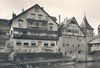 Ansicht vom Kocher her (links), 1930er Jahre (StadtA Schwäb. Hall PK 01922)