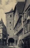 Ausschnitt aus einer Postkarte um 1910 (StadtA Schwäb. Hall PK 02356)