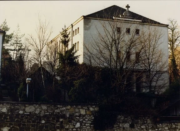 Bild von 1989, kurz vor dem Abbruch. Foto: Eberhard Weller, mit freundlicher Genehmigung (StadtA SHA FS 51355)