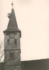 Renovierung des Kirchturms, 1933 (StadtA Schwäb. Hall 04486)