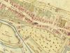 Ausschnitt aus dem Stadtplan von 1816. Die Scheuer bestand zwar bereits, ist hier aber - aus welchem Grund auch immer - nicht dargestellt (StadtA SHA 16/69)