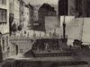Ausschnitt aus einer Ansicht von St. Michael von Gustav Herdtle, um 1860. Aus: Kuno Ulshöfer: Schwäbisch Hall. Bilder einer alten Stadt, Schwäbisch Hall 1971, S. 90