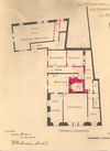 Erweiterung des Hauses und Einbau eines Backofens, 1910: Grundriss des Erdgeschosses (Privatbesitz).