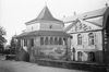 Die Sechseckkapelle, dahinter die „Neue Dekanei“. Undat., um 1928-1935. Fotograf unbekannt (StadtA Schwäb. Hall DIG 05627, Original: Ivo Lavetti / www.nostalgus.de, alle Rechte vorbehalten)