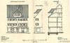 Pläne für den Umbau des Hauses, 1914 (StadtA Schwäb. Hall R108/21)