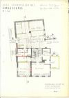 Grundriss des Erdgeschosses für das geplante, aber nicht verwirklichten Jugendhauses, 1961 (StadtA SHA 27/371)