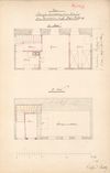 Weitere Umbauten des Hinterhauses, 1867 (Baurechtsamt SHA, Bauakten)