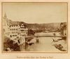 Die vermutlich älteste Fotografie der Henkersbrücke, aus einer 1862 durch den Buchbinder und Verleger Wilhelm German sen. veröffentlichten Mappe mit Schwäbisch Haller Ansichten. Der Fotograf ist unbekannt (StadtA Schwäb. Hall FS 52661)