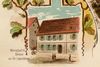 Ausschnitt aus einer Potpourri-Postkarte mit Steinbacher Ansichten, Lithographie, vermutlich aus den 1890er Jahren. Original: Privatbesitz (StadtA Schwäb. Hall DIG 06476)